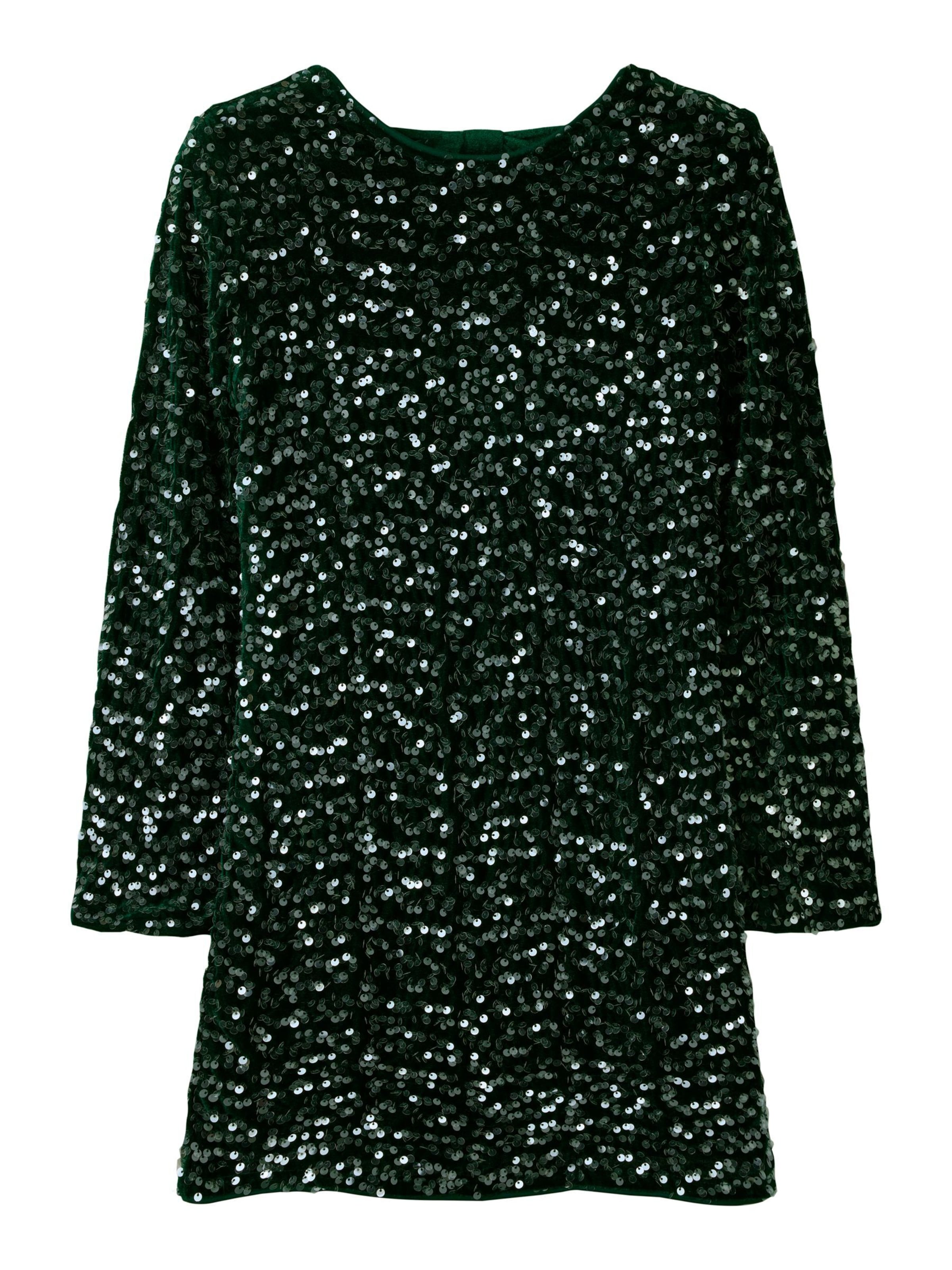 NAME IT - Vestido en verde: frente