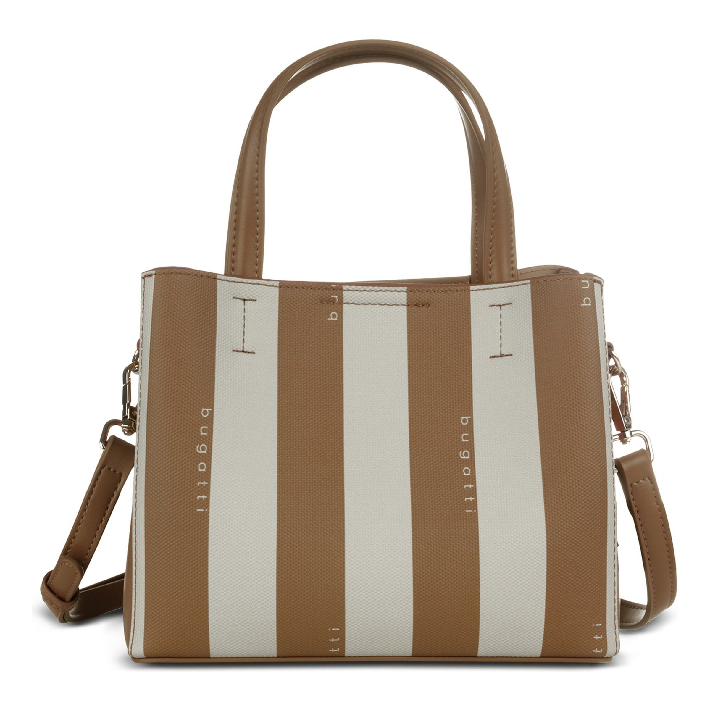 Borsa a mano 'Cleo' di bugatti in marrone: frontale