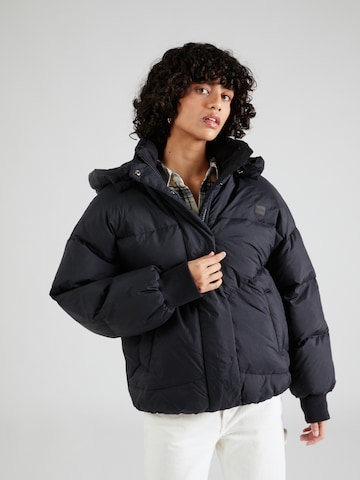 LEVI'S ® Winterjas 'Baby Bubble' in Zwart: voorkant