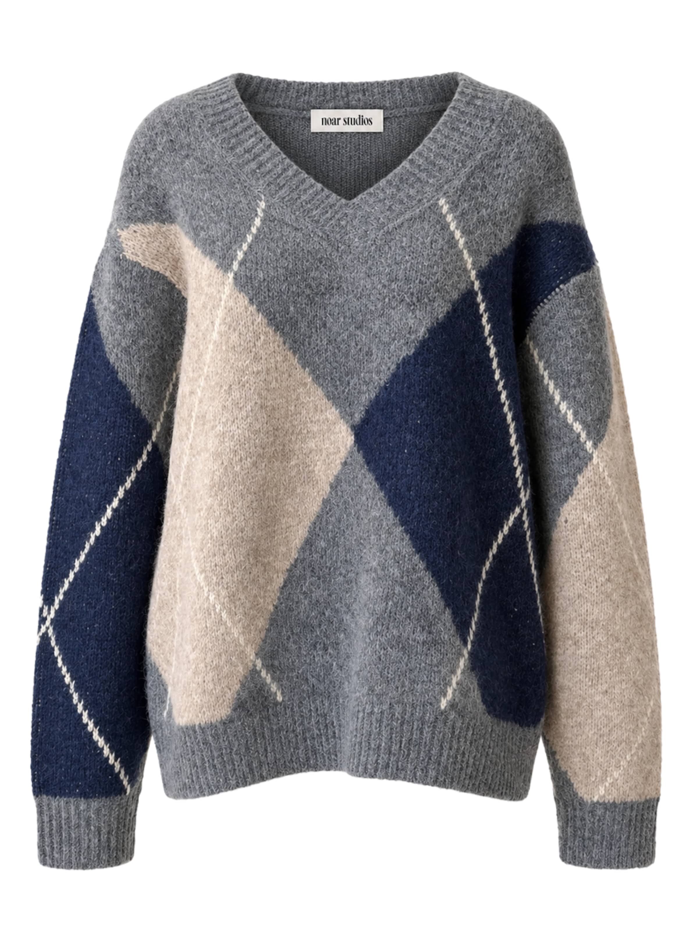 noar studios Sweater in Grey: front