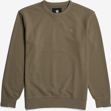 Sweat-shirt 'Nifous' G-STAR en marron : devant