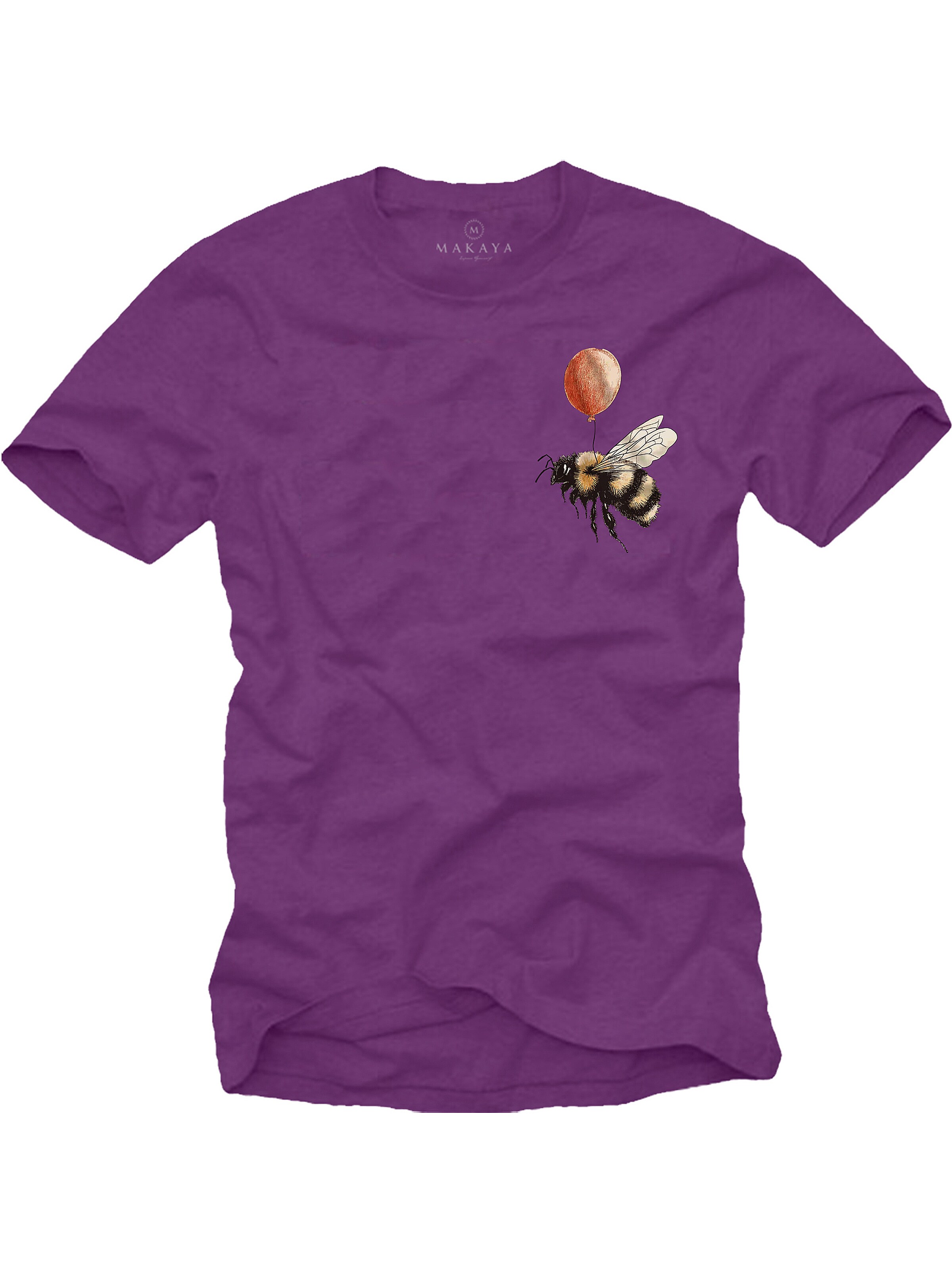 MAKAYA Shirt in Purple: front