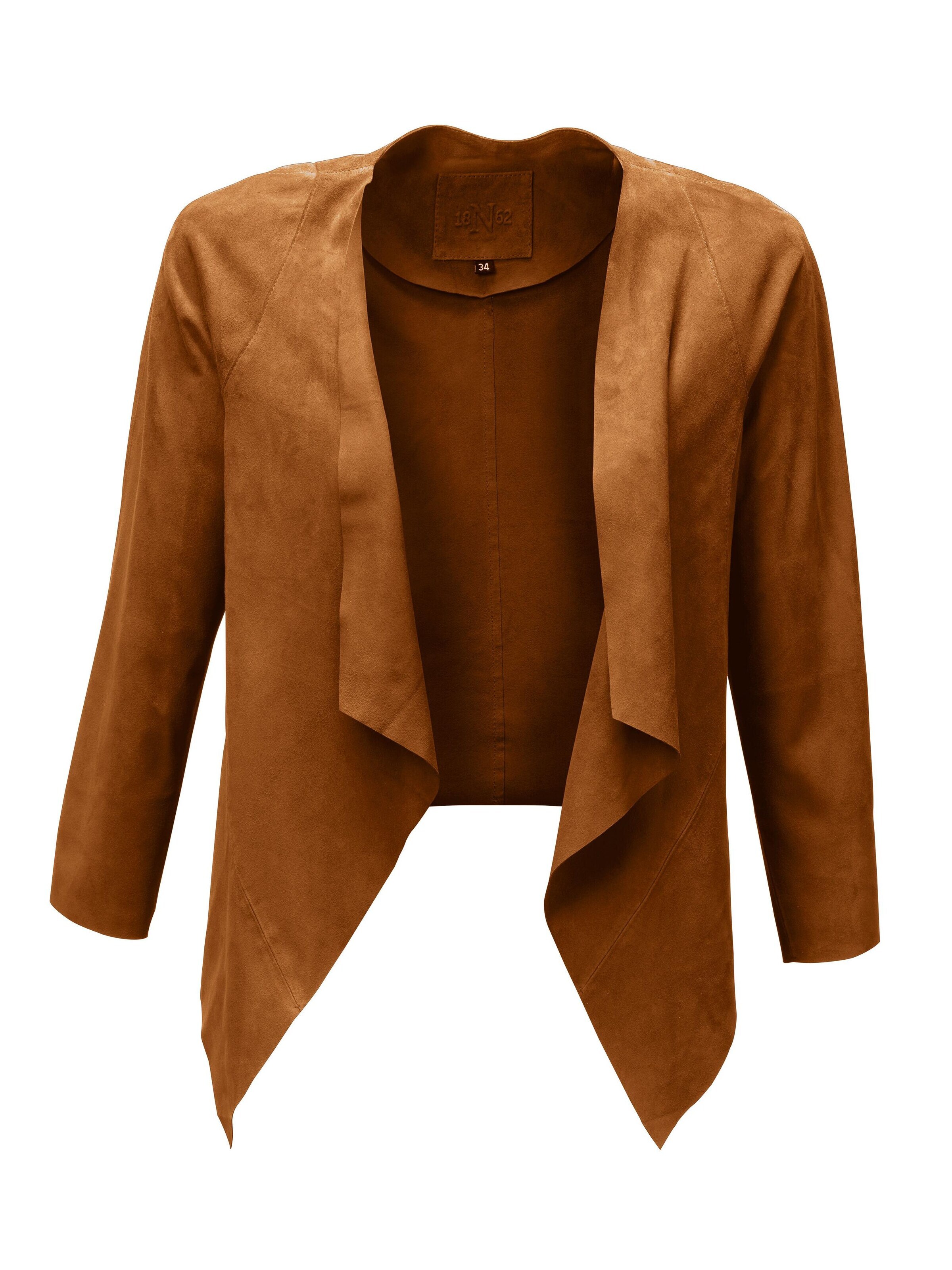 18N62 Bolero 'NECharmoise' in Bruin: voorkant