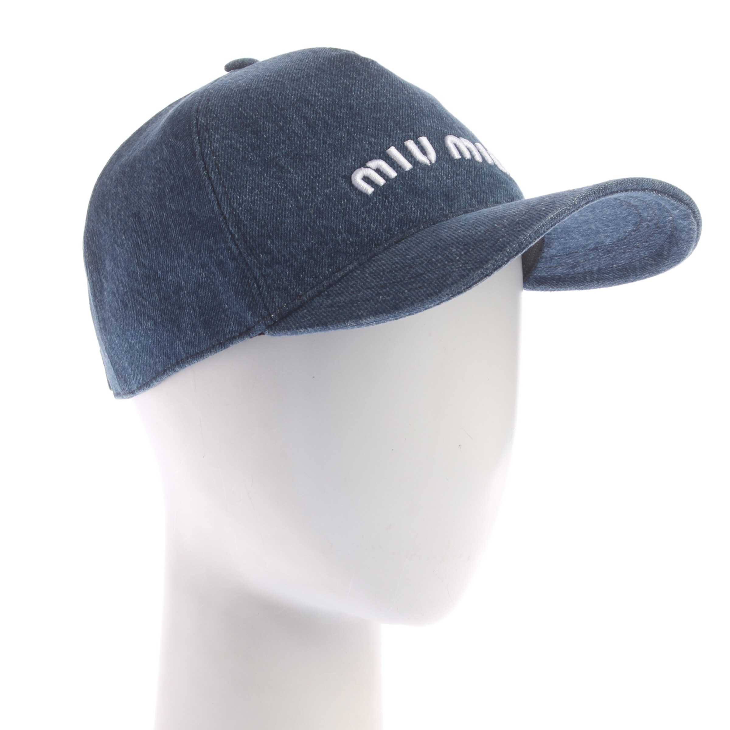 Miu Miu Hat & Cap in XS-XL in Blue: front