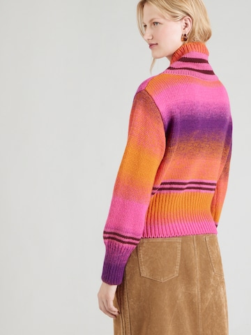 Pullover 'COLLEGE DEGRADE' di GCDS in rosa