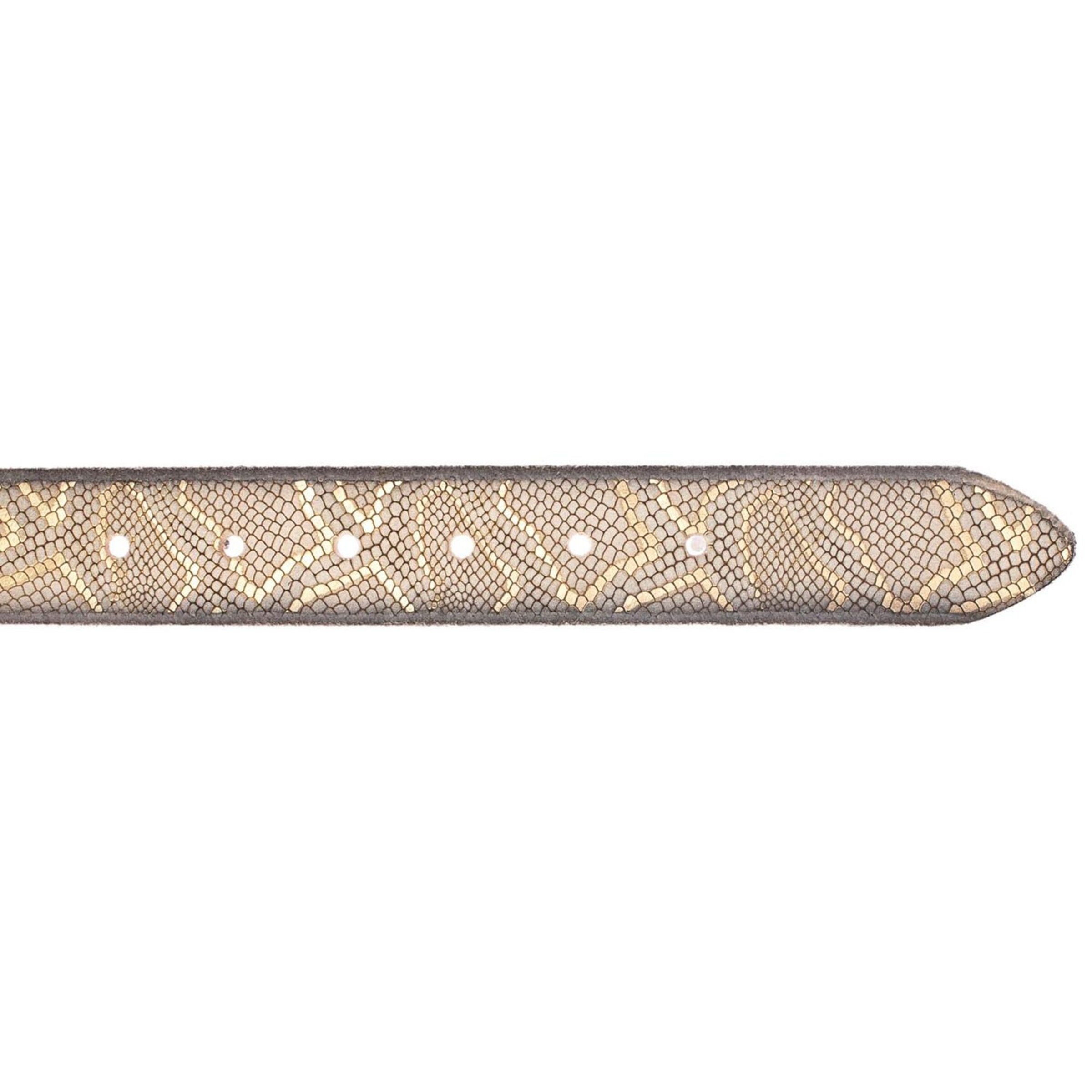 Cintura 'Sabia' di B.BELT in beige