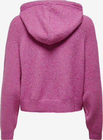 JDY Sweater 'BRILLIANT' in Purple