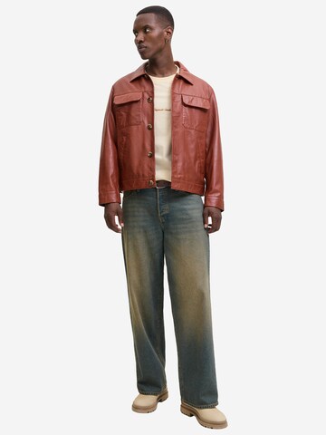 JACK & JONES Shirt 'Norrebro' in Beige