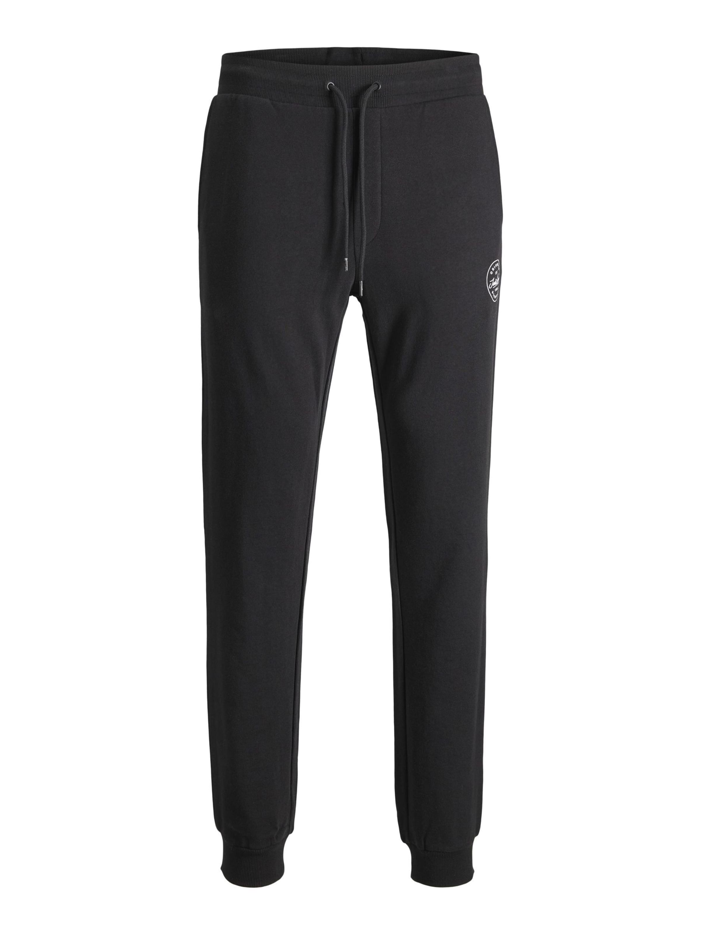 JACK & JONES Hose 'JPSTGordon JJShark' in Schwarz: Vorderseite