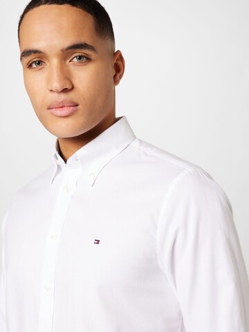 Tommy Hilfiger Tailored Regular fit Button Up Shirt in White