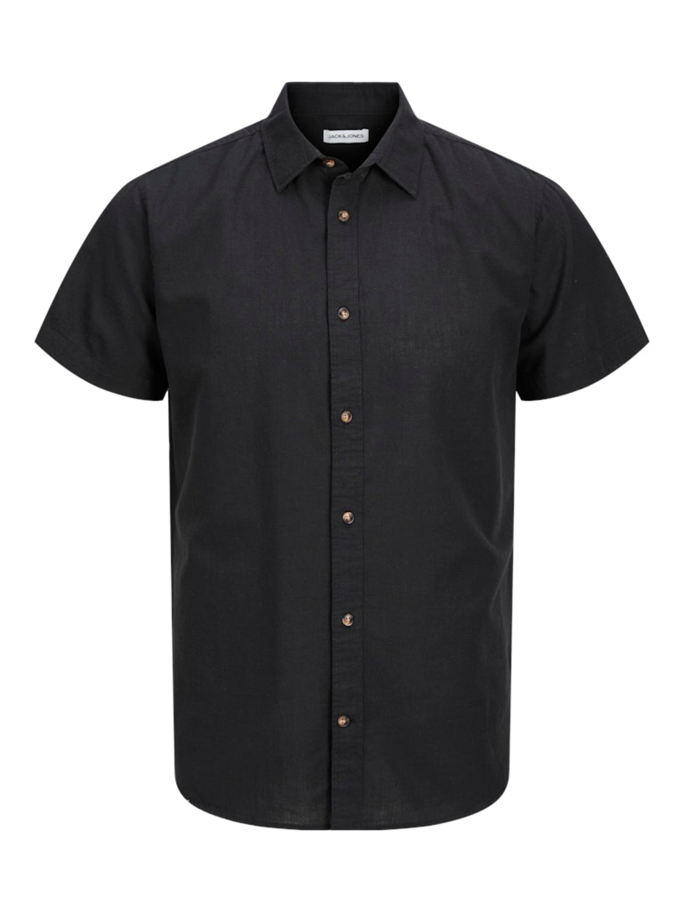 JACK & JONES Hemd 'JJESummer' in Schwarz: Vorderseite