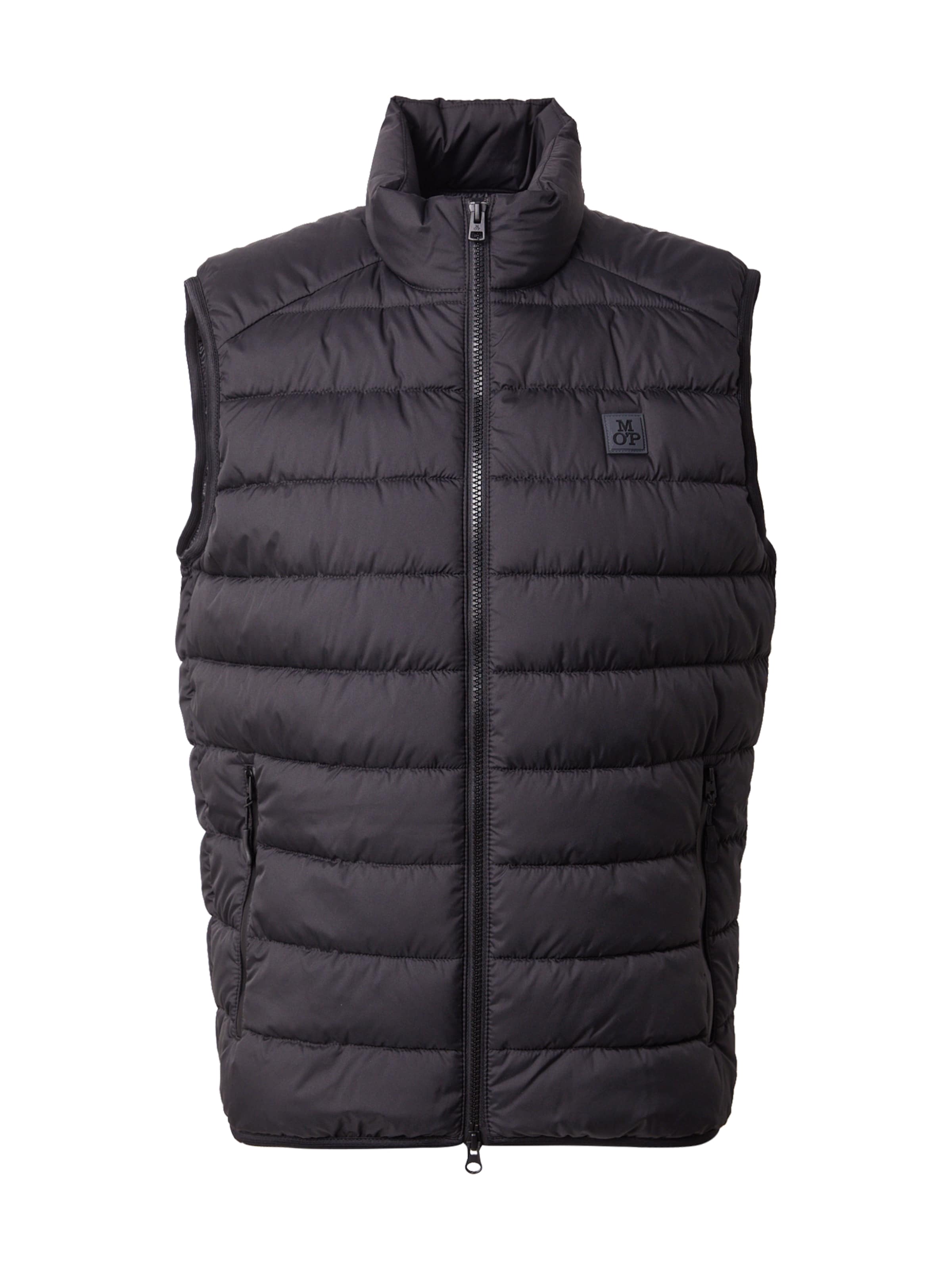 Marc O'Polo Vest in Black: front
