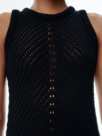 EDITED Knitted dress 'Leila' in Black