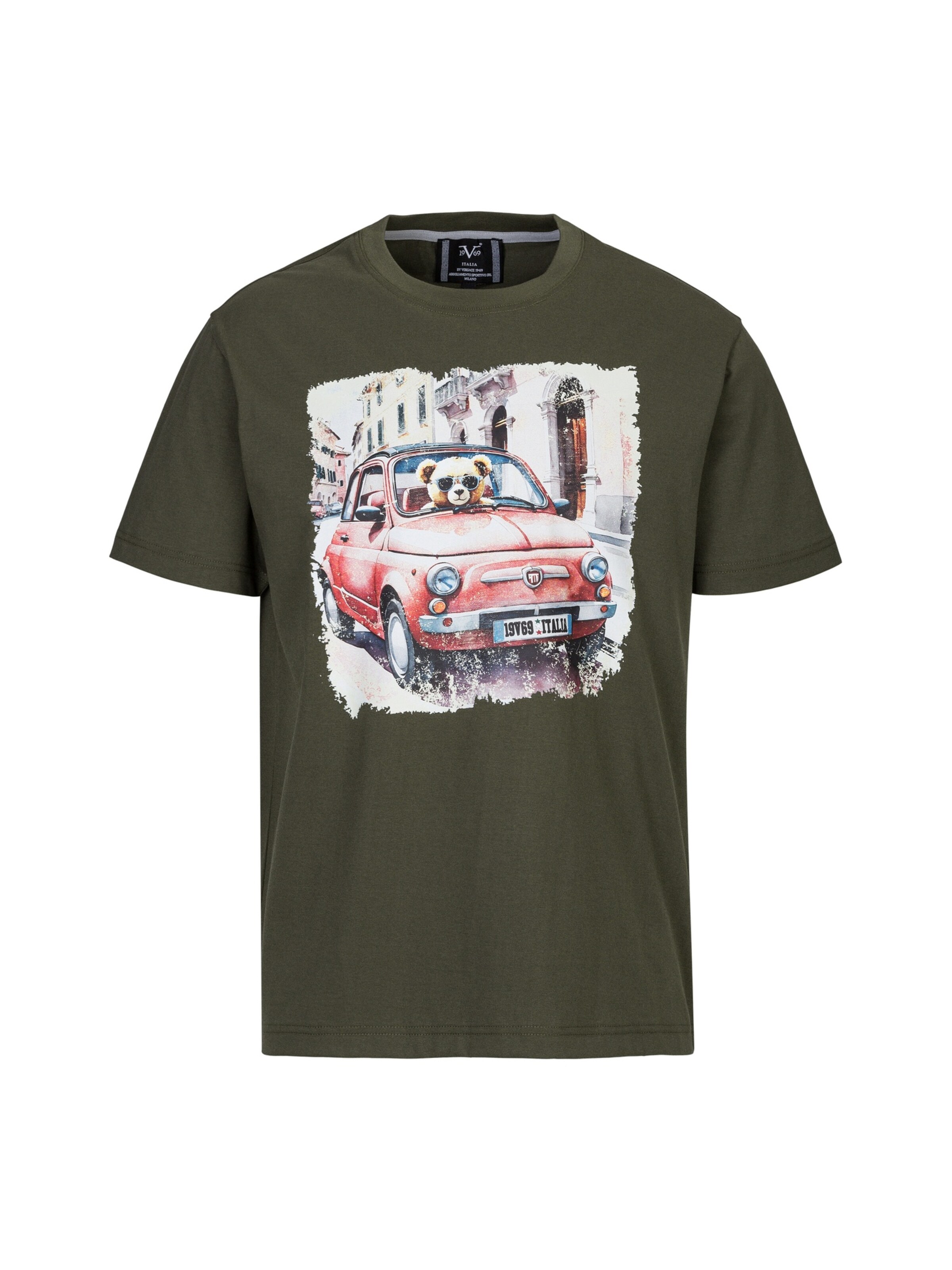 19V69 ITALIA Shirt 'Rafael' in Green: front