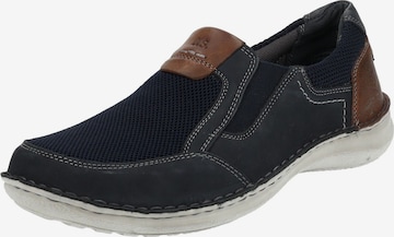 JOSEF SEIBEL Moccasins in Blue: front