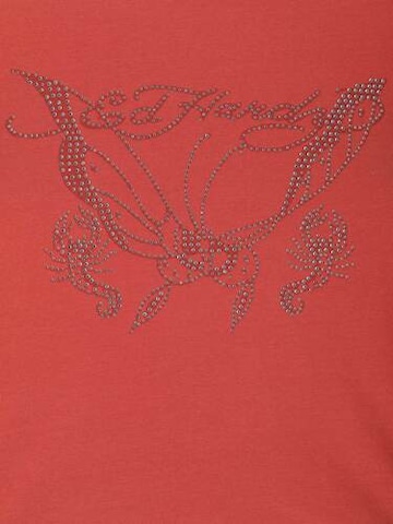 Ed Hardy T-Shirt 'Schmetterlings' in Rot
