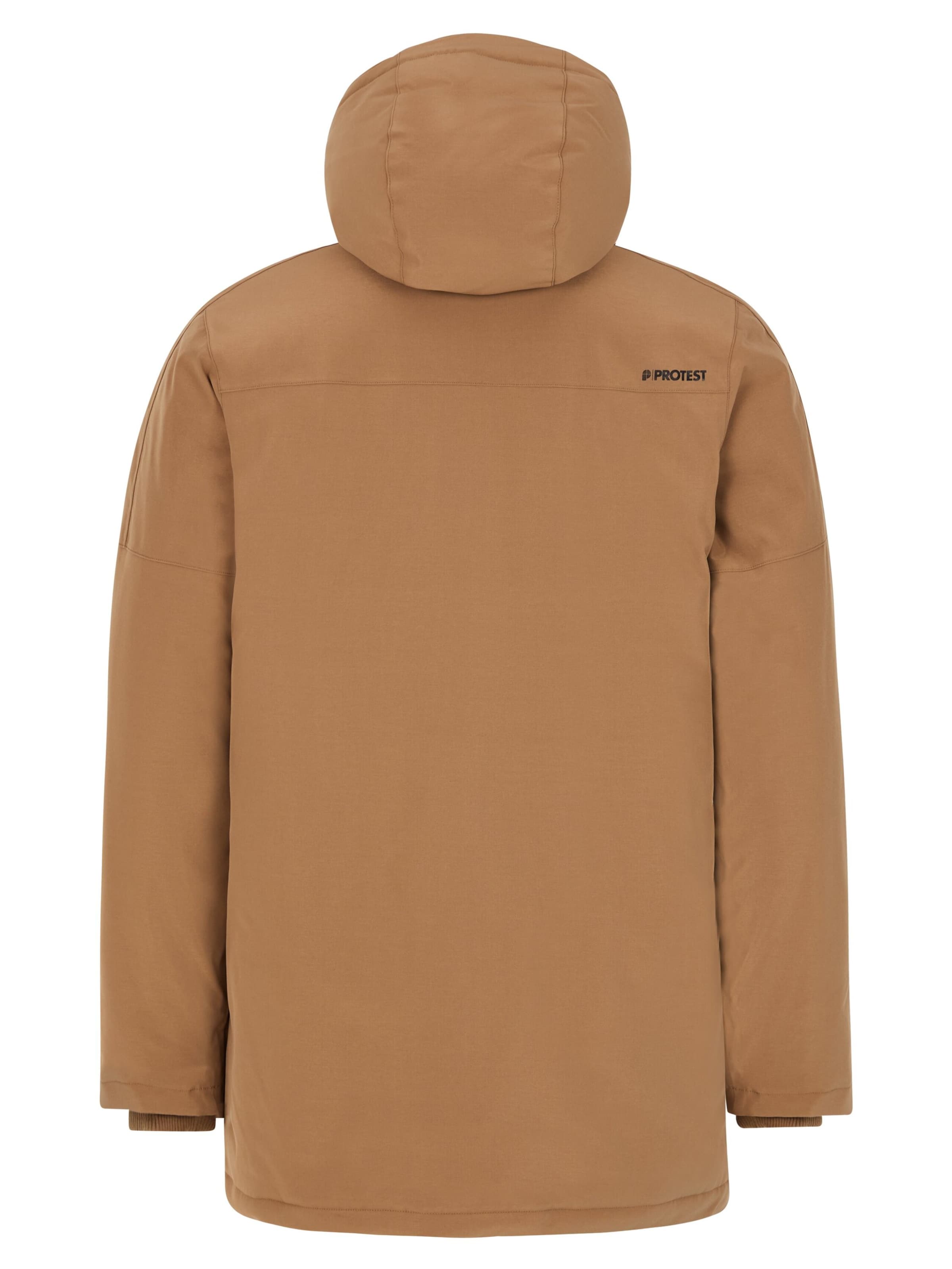 PROTEST Sportjacke 'PRTHEMLEY'‌‌‌‌‌‌‌‌‌‌ in Braun