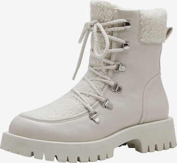 Bottines à lacets TAMARIS en blanc : devant