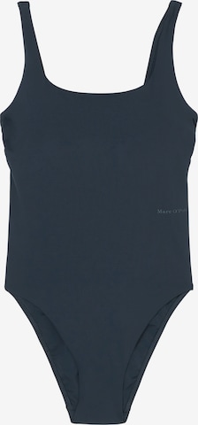 Marc O'Polo - Bustier Traje de baño ' Stockholm (Essentials) ' en azul: frente