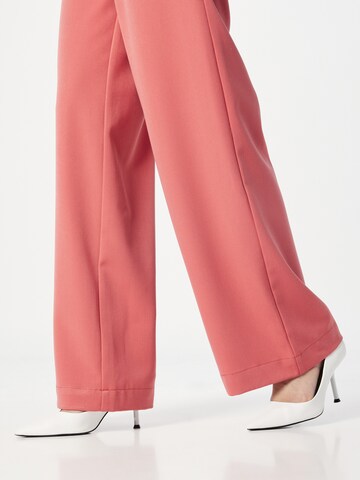 Wide Leg Pantalon minimum en rouge