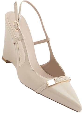 Limoya Sandale 'Phia'‌‌‌ in Beige: Vorderseite