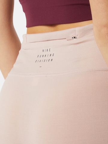 NIKE Skinny Sportovní kalhoty – pink