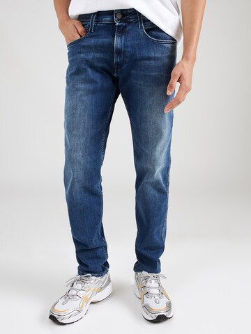 REPLAY Regular Jeans 'ANBASS' in Blauw: voorkant