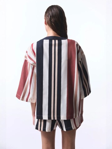 Kimono Penti en mélange de couleurs