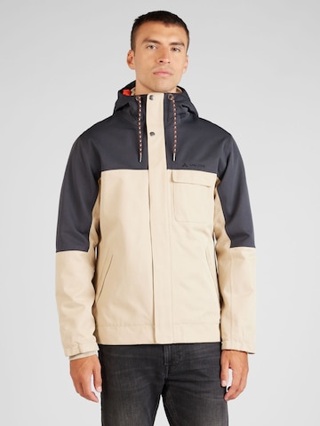 Veste outdoor 'Manukau' VAUDE en beige : devant