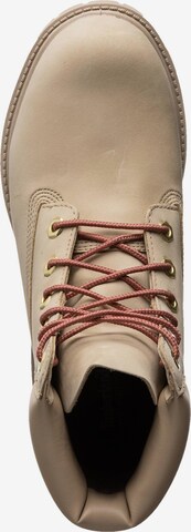 TIMBERLAND Stövlett med snörning i beige