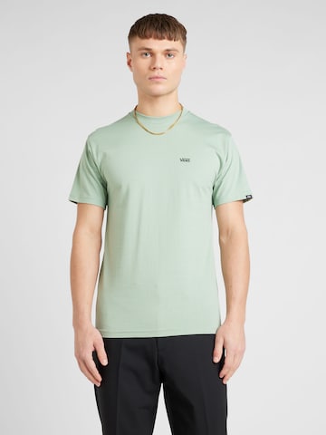 VANS جينز مضبوط قميص بلون أخضر: الأمام