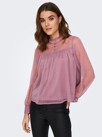 ONLY Blouse 'Ana Elisa' in Roze