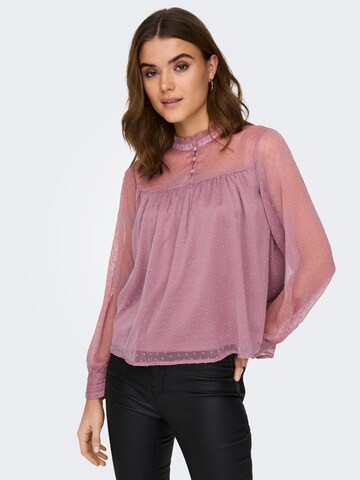 ONLY - Blusa 'Ana Elisa' em rosa