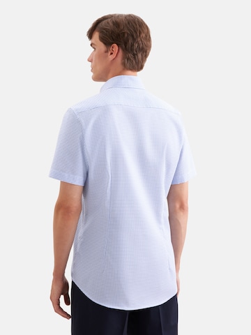 Coupe slim Chemise SEIDENSTICKER en bleu