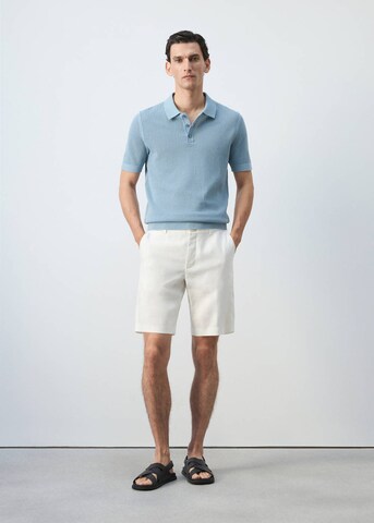MANGO MAN Regular Shorts 'Carp' in Weiß
