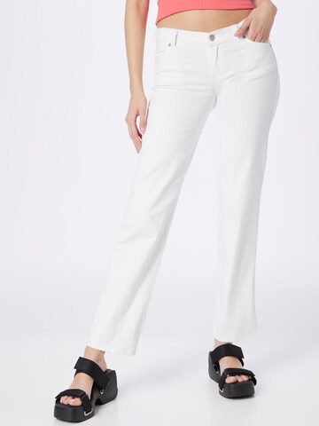 Dr. Denim Regular Jeans 'Dixy' in White: front