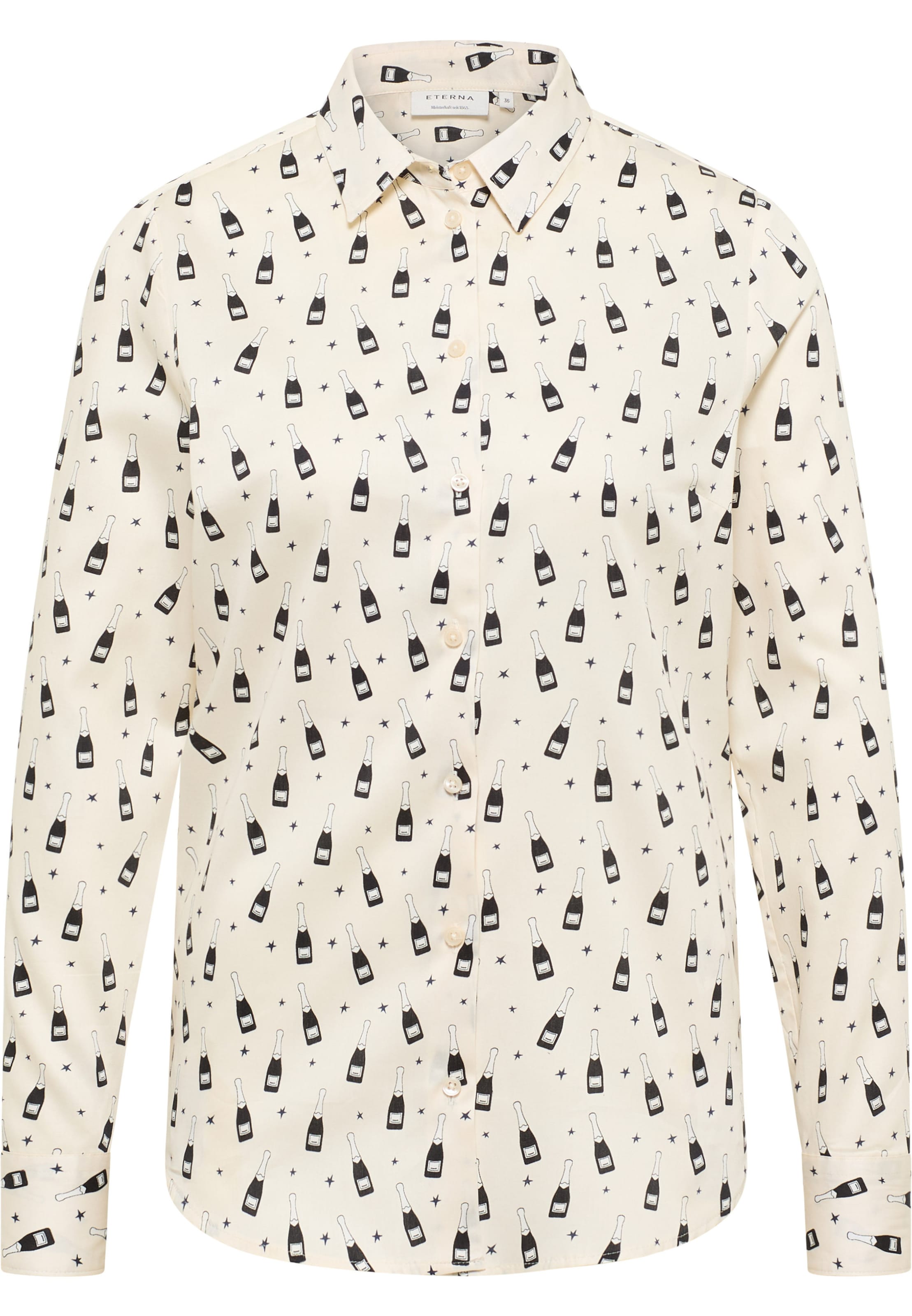 ETERNA Blouse in Beige: voorkant