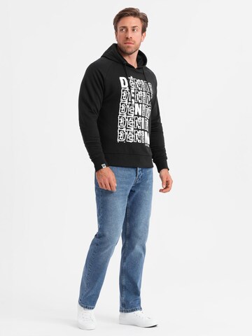 Ombre Sweatshirt i svart