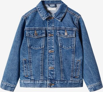 MANGO KIDS Übergangsjacke 'John' in Blau: predná strana