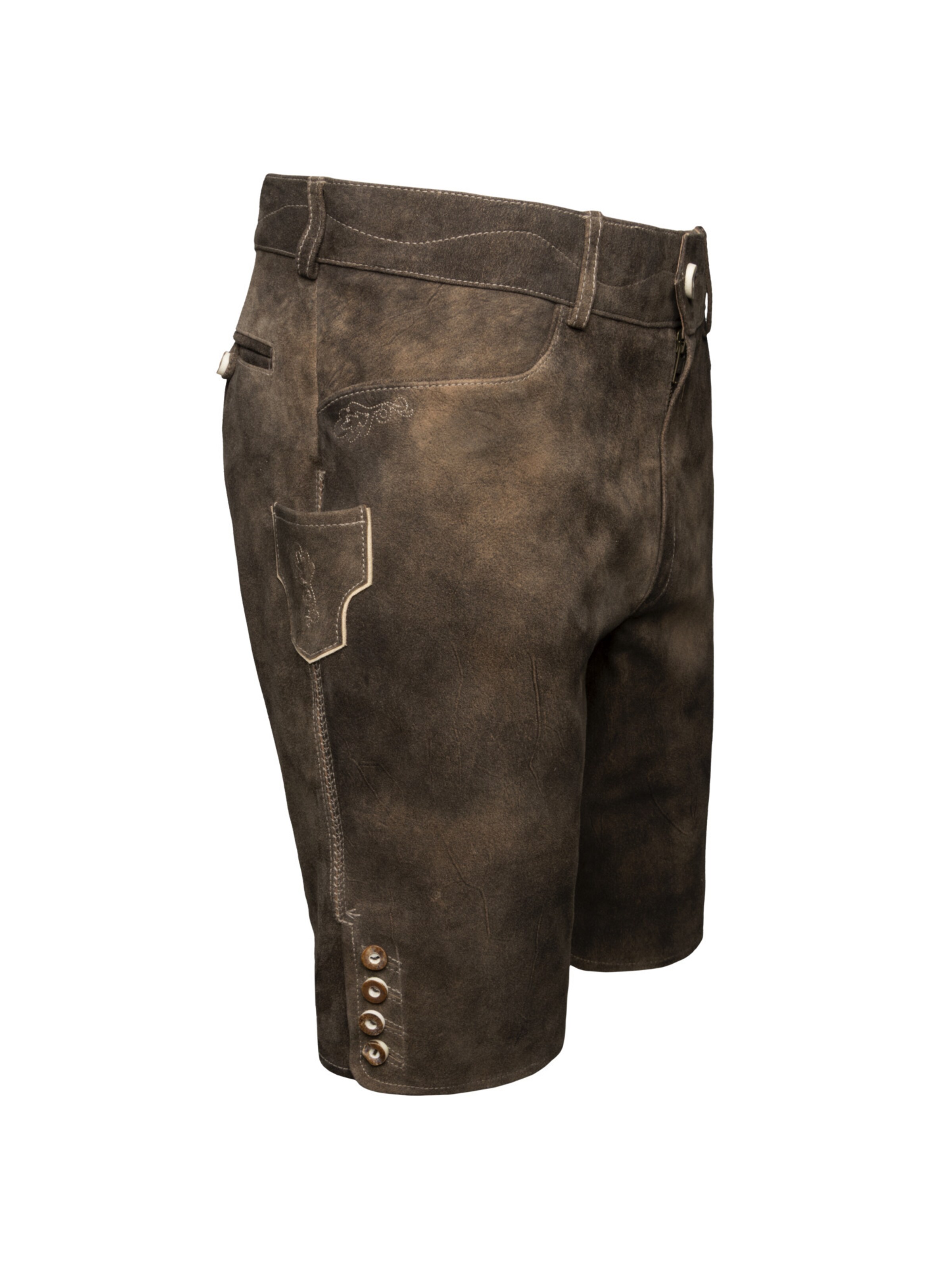 SPIETH & WENSKY Regular Trachtenhose 'Pio' in Braun