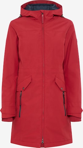 POLARINO Funktionsjacke in Rot: Vorderseite