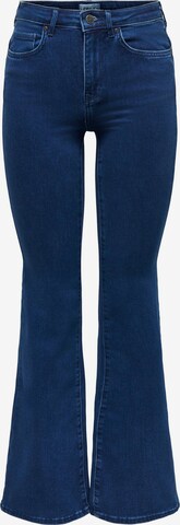 ONLY Flared Jeans 'Hella' in Blauw: voorkant