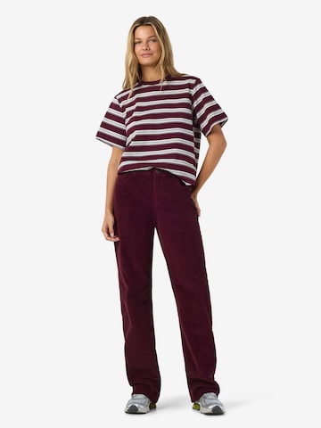 Noisy may Wide leg Pants 'NMYOLANDA' in Purple