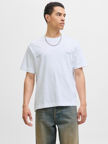 JACK & JONES Shirt in White: front