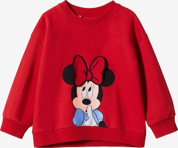 MANGO KIDS Sweatshirt in Red: front