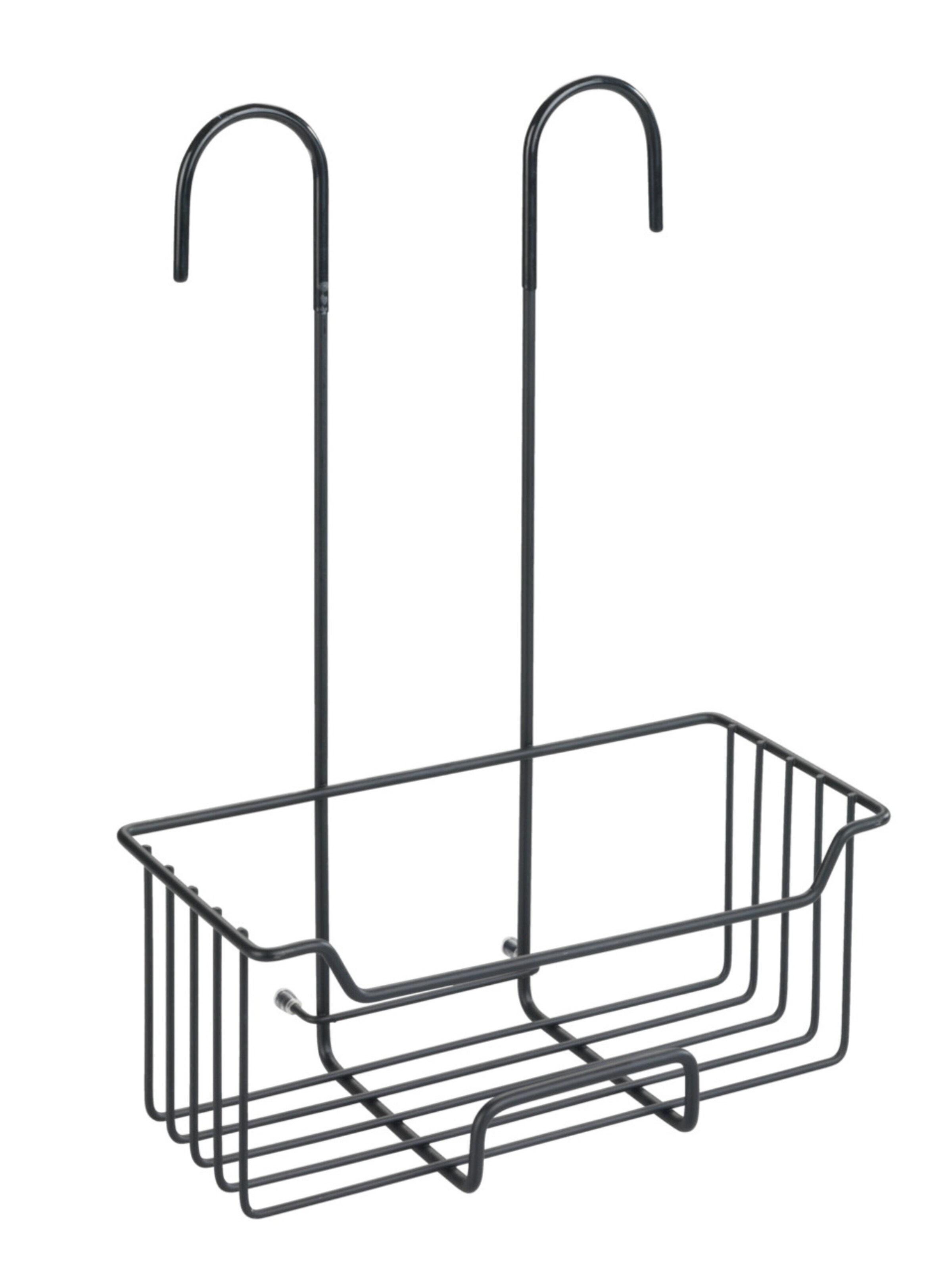 Wenko Shower Accessories 'Milo' in Black