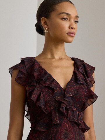 Robe de soirée Lauren Ralph Lauren en rouge