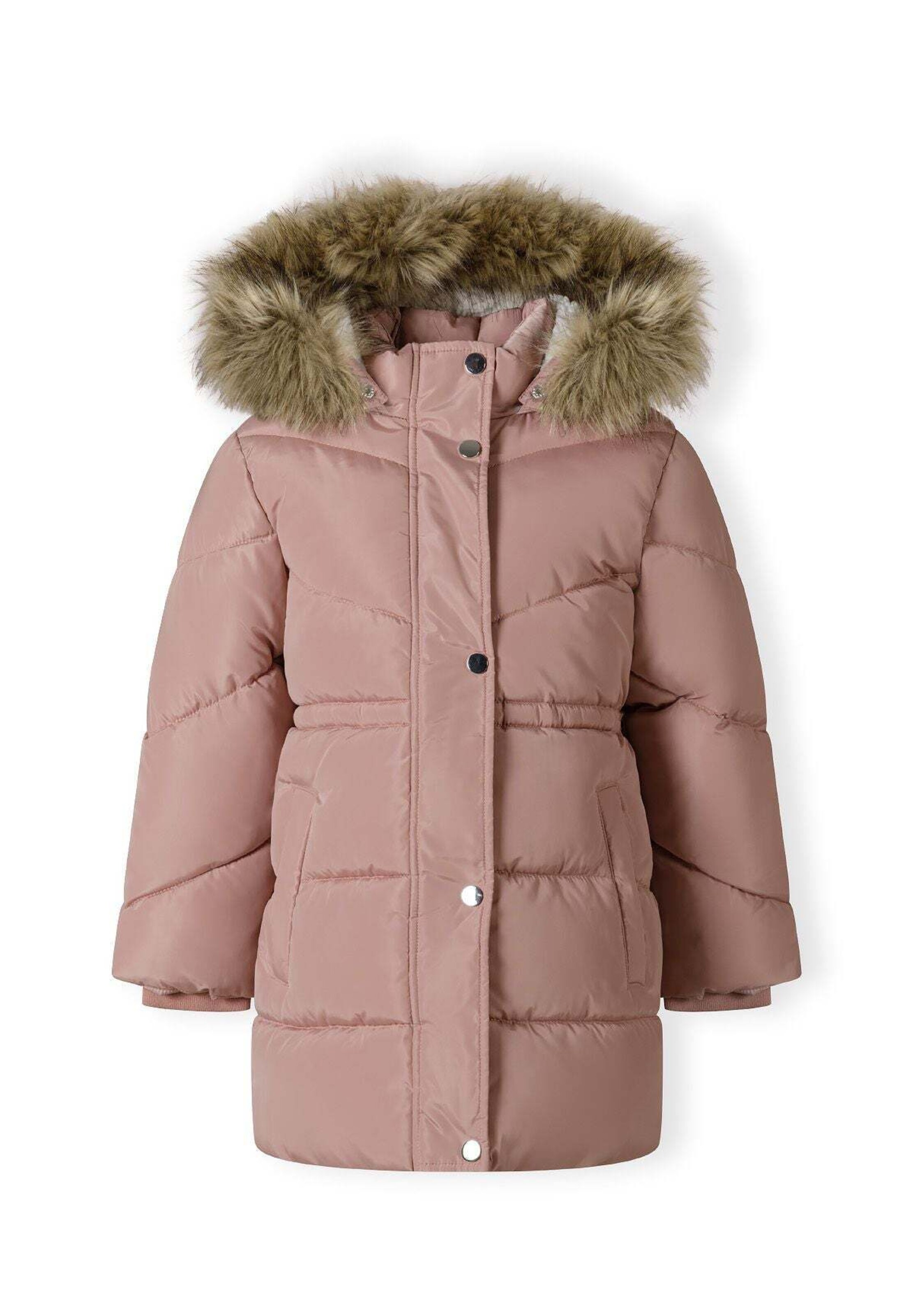 MINOTI Winterjas in Roze: voorkant