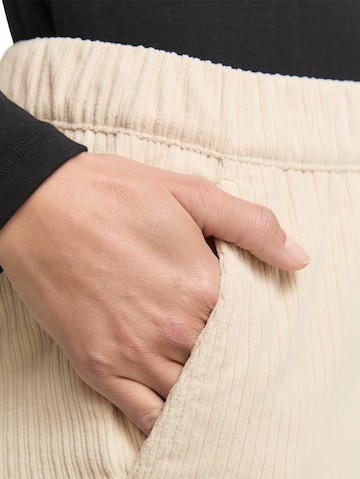 TOM TAILOR Loosefit Hose in Beige