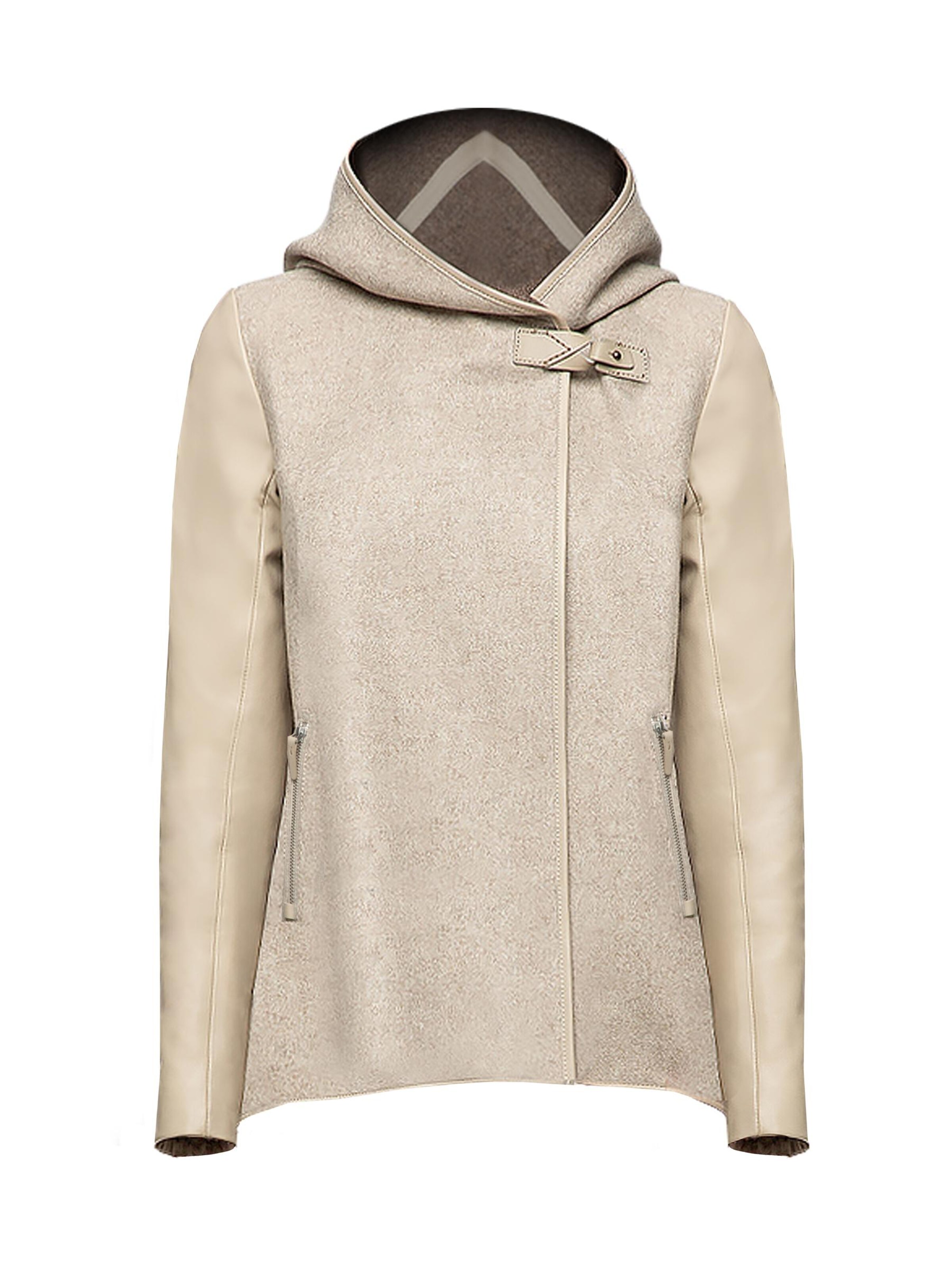 VESPUCCI BY VSP - Chaqueta de invierno 'Cloudy' en beige: frente